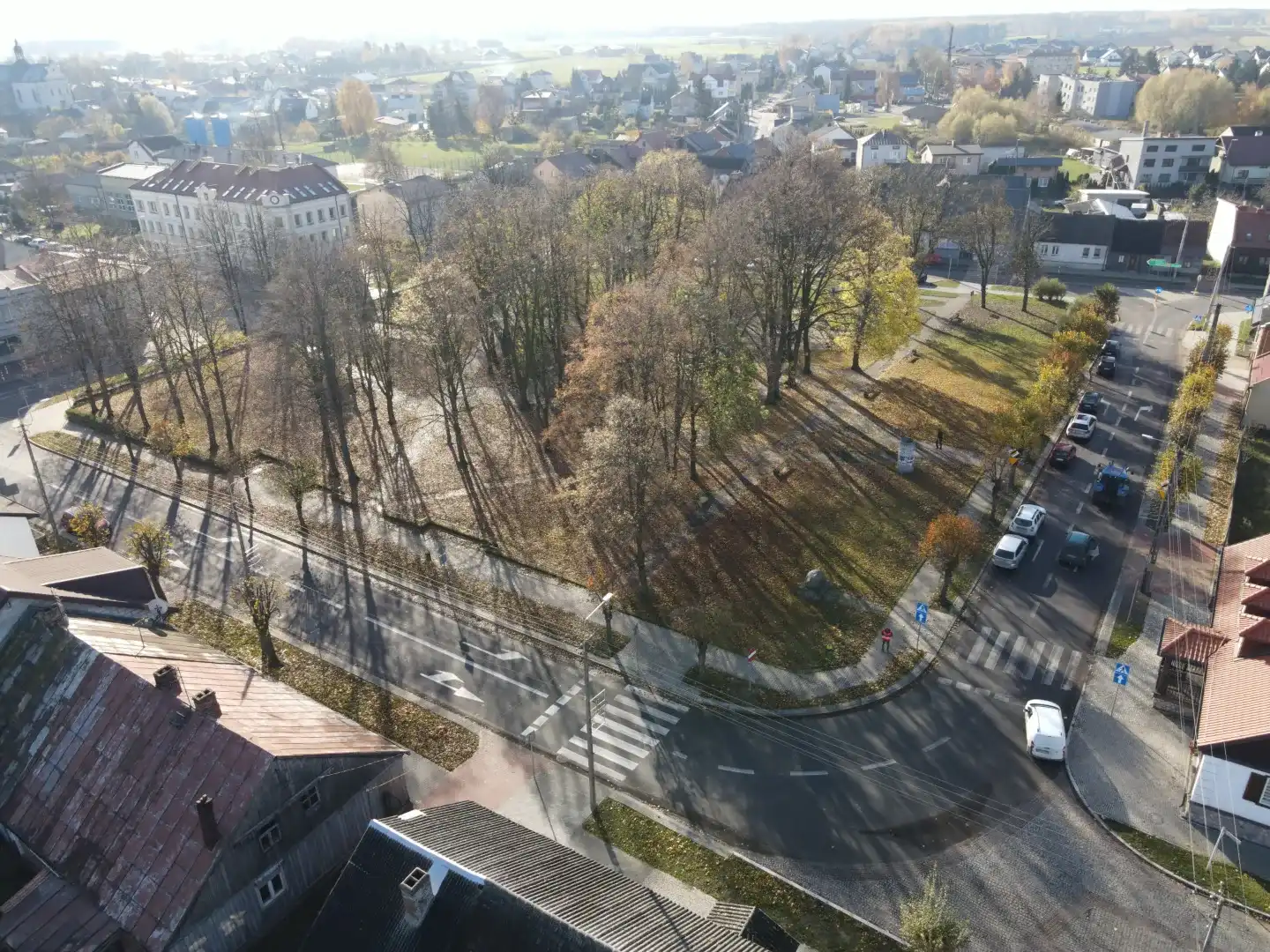 Reconstruction of provincial road no. 541 Bieżuń – view 2