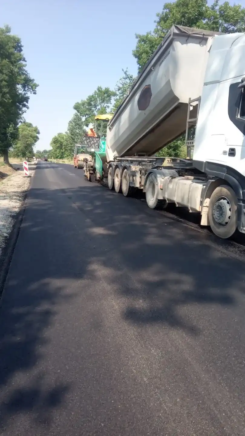 Maintenance of provincial road no. 740 Przytyk – view 3