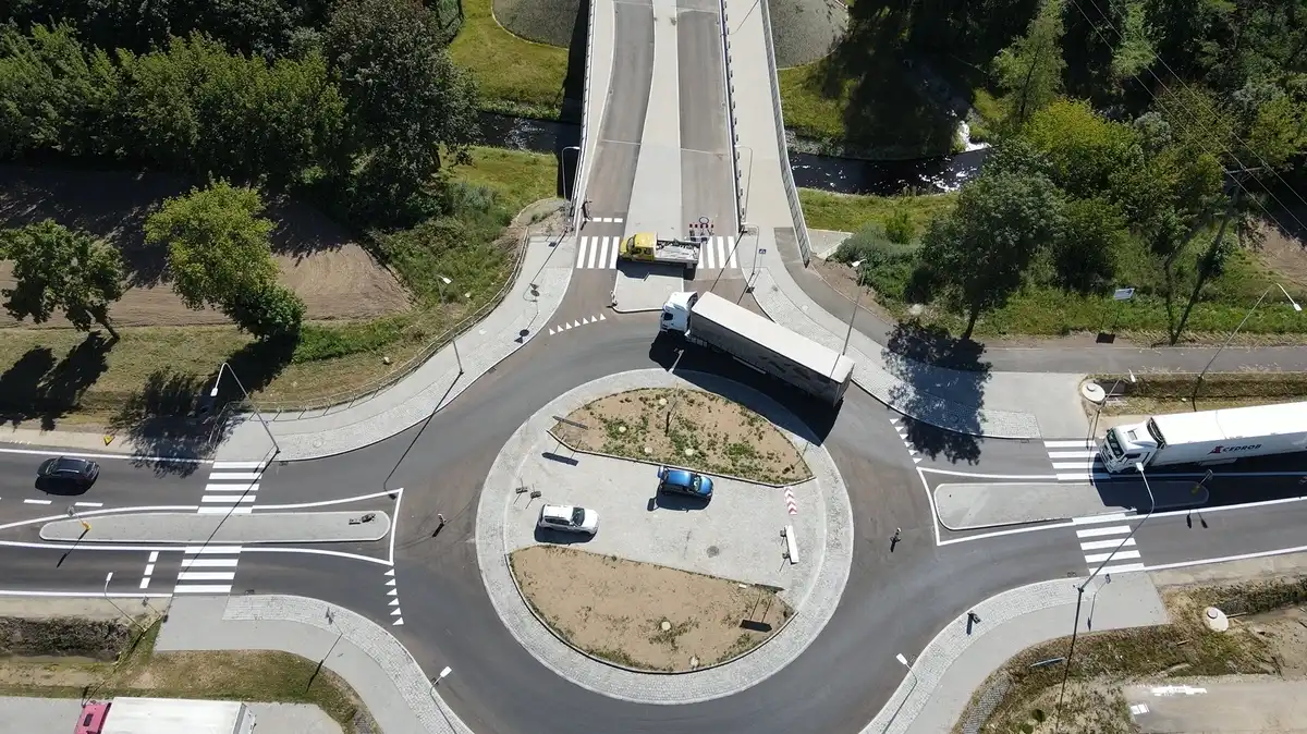 Construction of provincial road no. 560 Sierpc