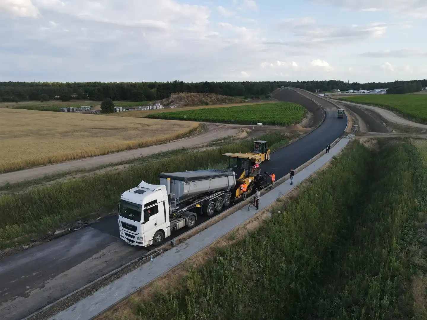 Construction of provincial road no. 560 Sierpc – view 6
