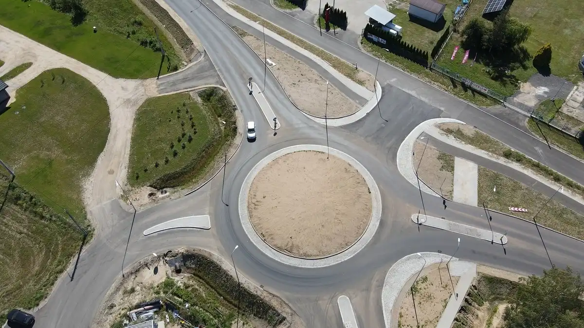 Construction of provincial road no. 560 Sierpc – view 2