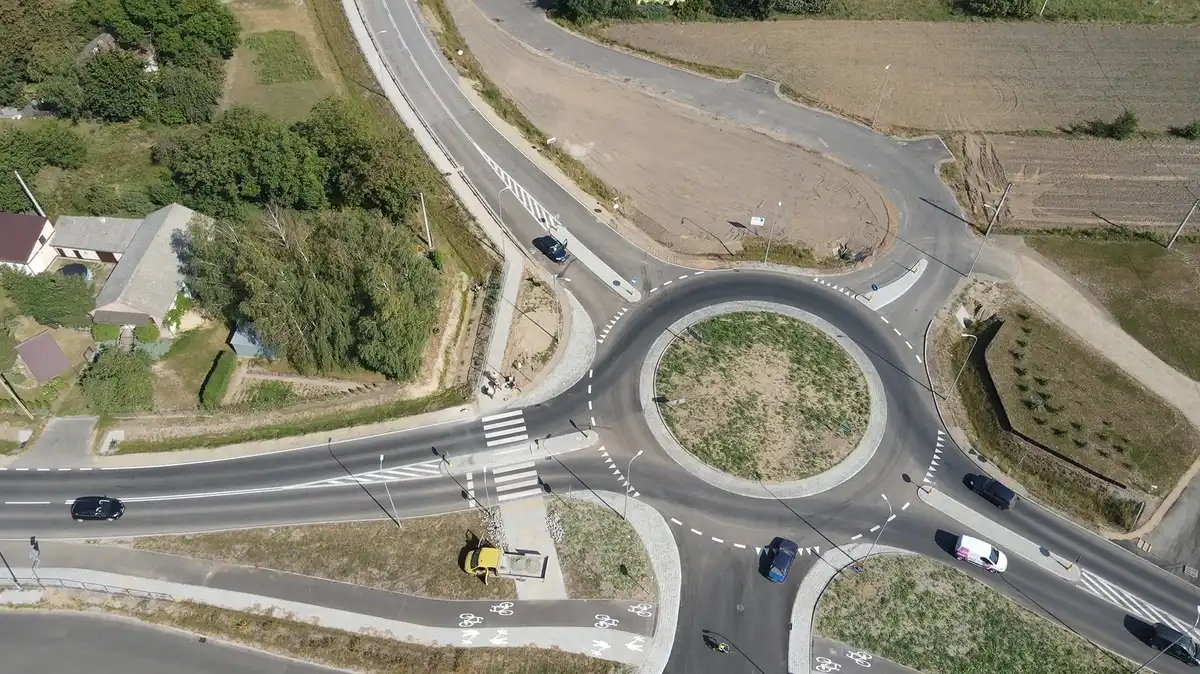 Construction of provincial road no. 560 Sierpc – view 3