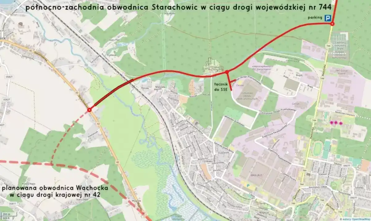Expansion of DW 744 and Starachowice bypass – view 9