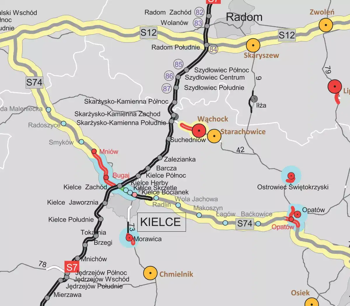 Expansion of DW 744 and Starachowice bypass – view 5
